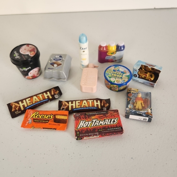 Zuru Other - Zuru Mini Brands Lot Candy Avatar Lightning McQueen Disney Dove Reese's Crayola